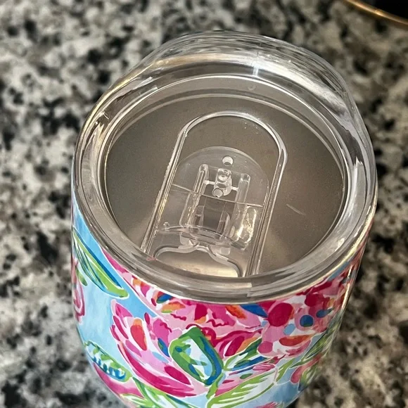 Lilly Pulitzer wine glass/coffee mug - Picture 2 of 4